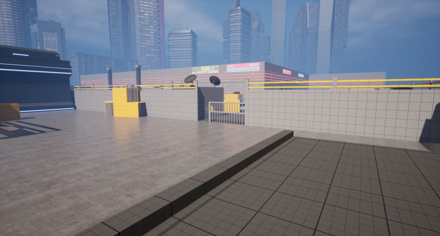 Cyberpunk — level screenshot