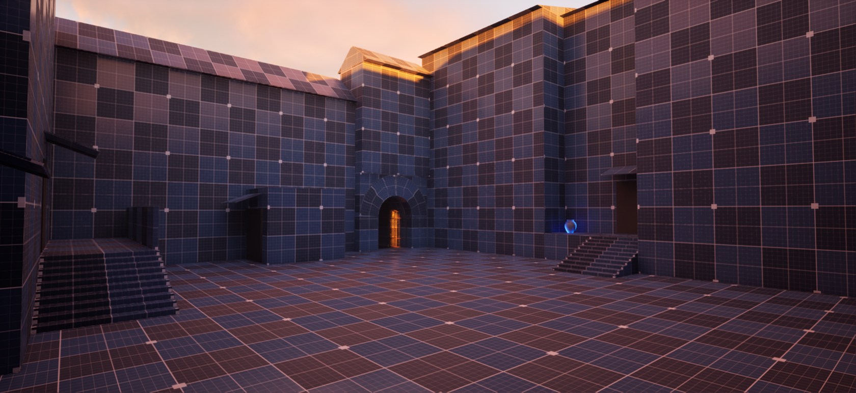 Mediterranean Street — level screenshot